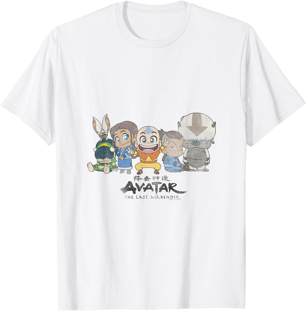 Exclusive Avatar Gaang Aang Katara Sweatshirt - Trendy Graphic for Adults - T-Shirt, Sweatshirt, Hoodie