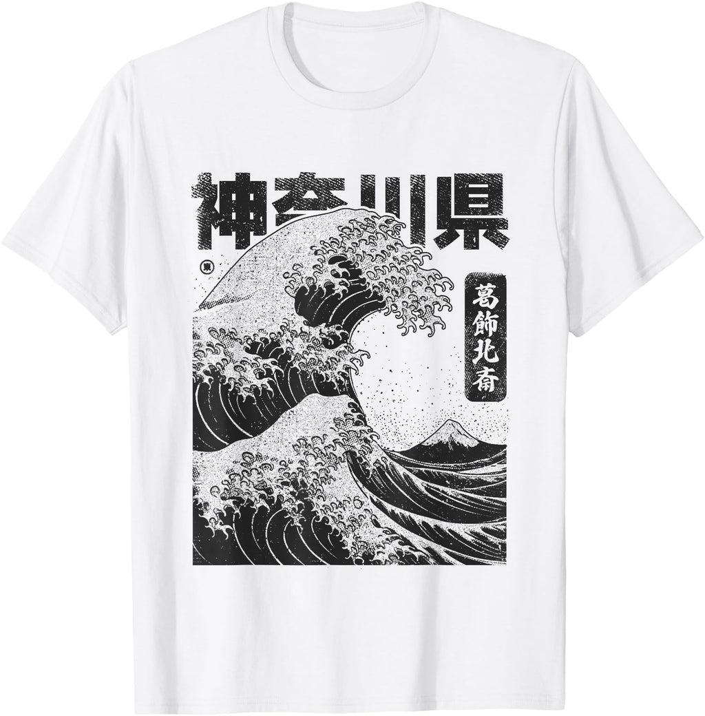 Japanese Kanagawa Hokusai Ukiyo E Sweatshirt - Unique Graphic Men Women - T-Shirt, Sweatshirt, Hoodie