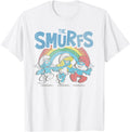 Smurfs Rainbow Characters Cartoon T-Shirt - Fun Novelty Design Men Women - T-Shirt, Sweatshirt, Hoodie
