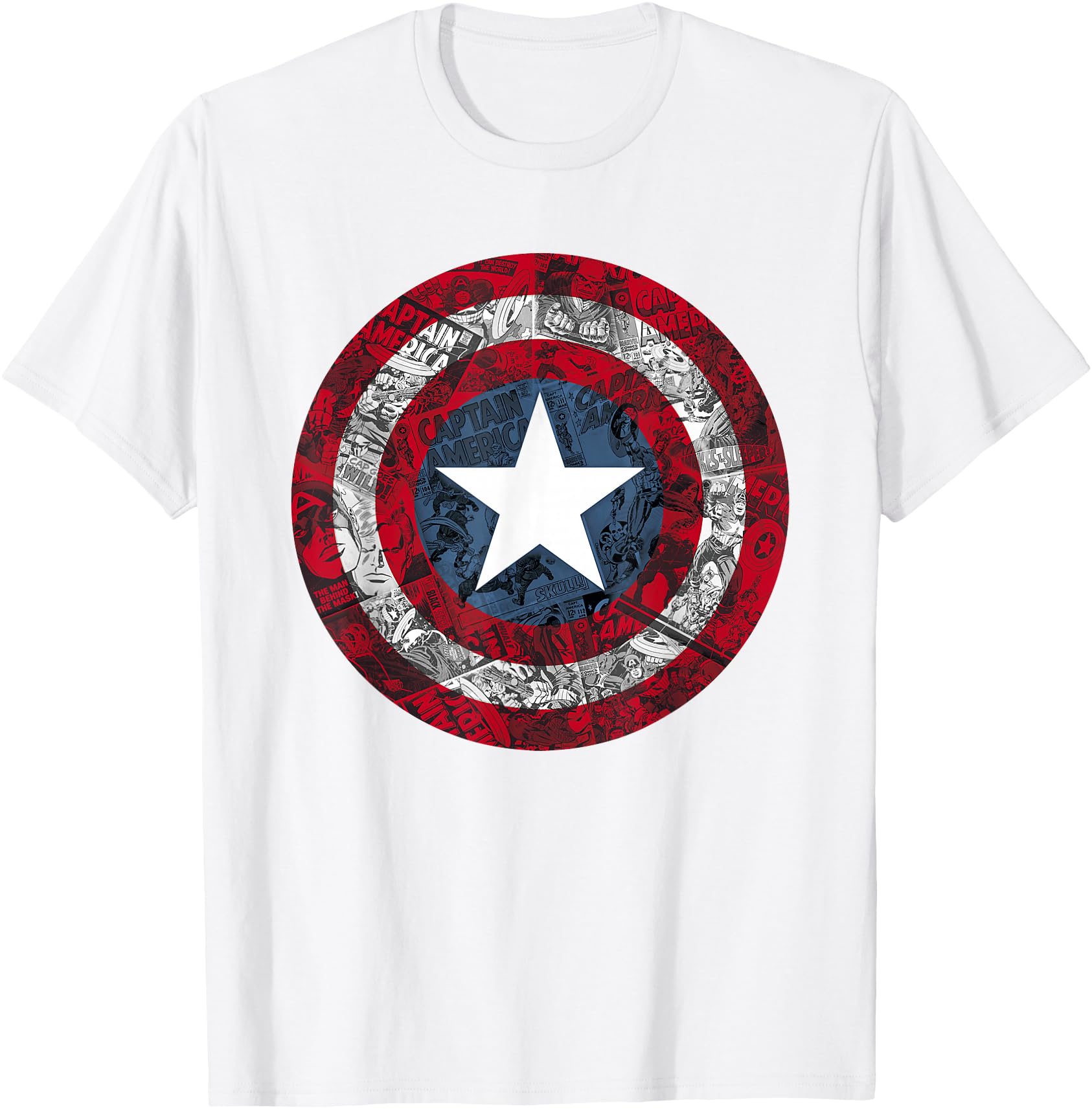 Handcrafted Marvel Captain America T-Shirt - Trendy Graphic for Adults - T-Shirt, Sweatshirt, Hoodie