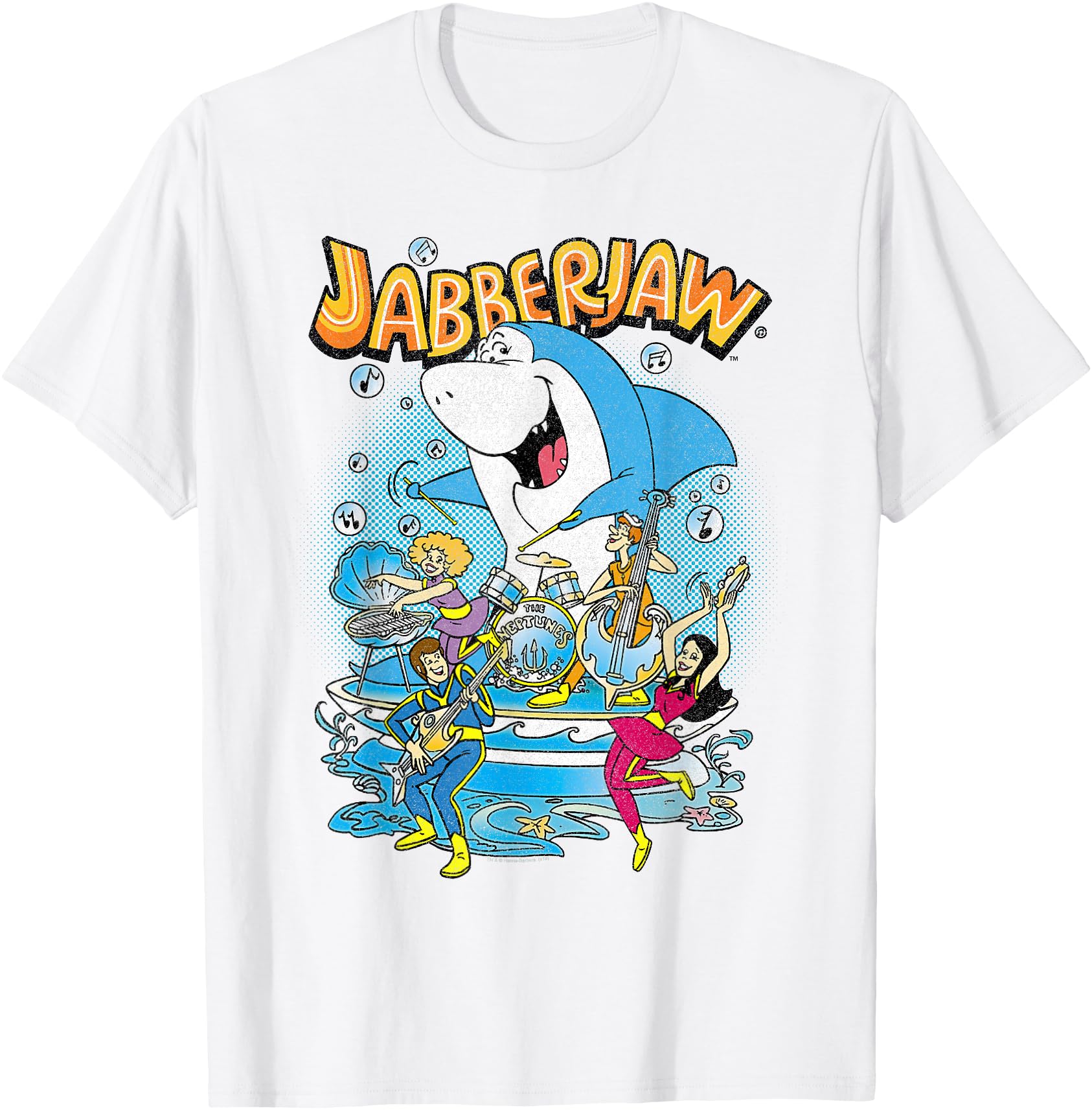 Authentic Jabberjaw And Neptunes Sweatshirt - Trendy Graphic Unisex - T-Shirt, Sweatshirt, Hoodie