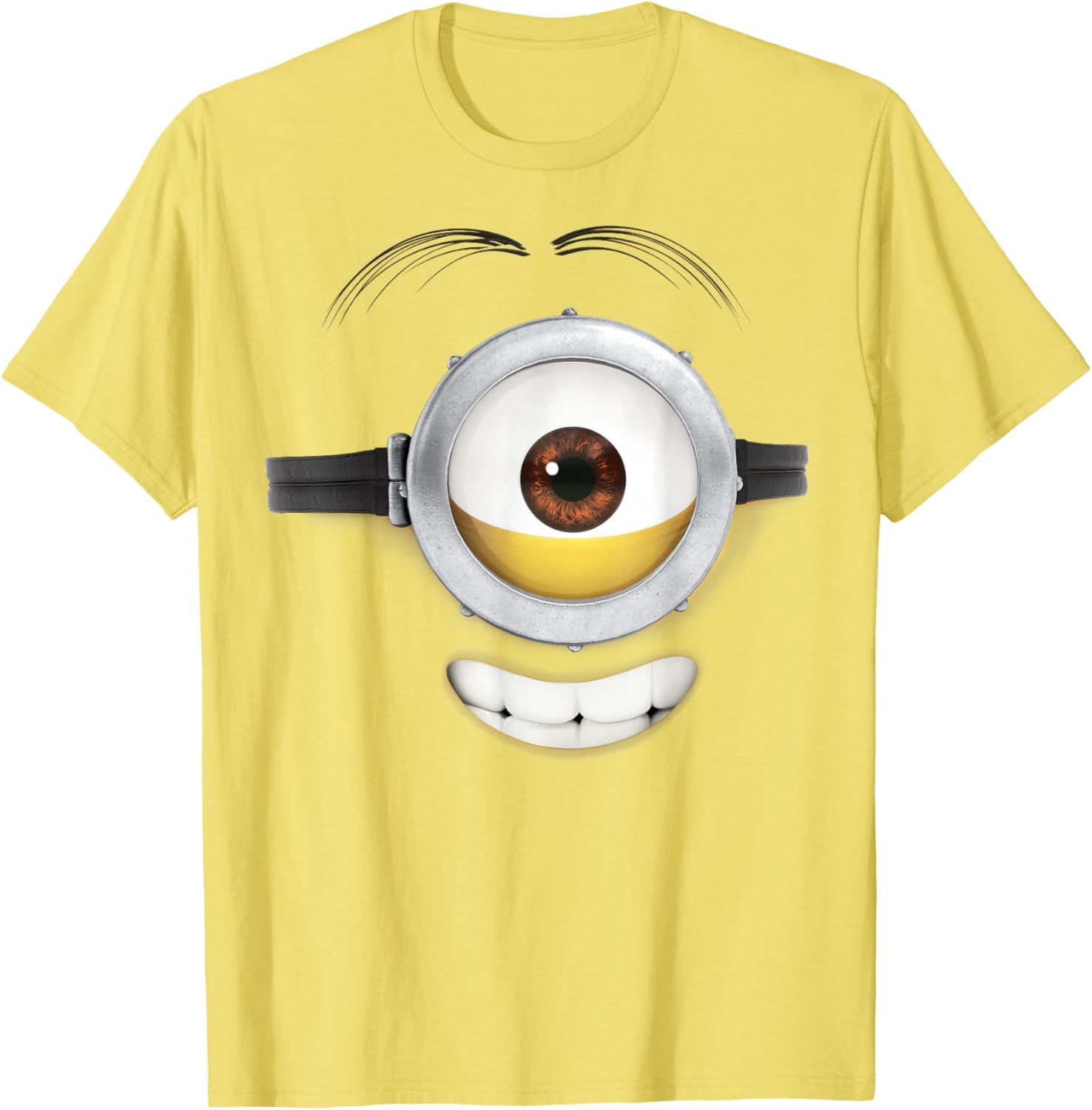 Minions Stuart Teeth Smile Graphic - Adult & Kids T-Shirts, Sweatshirts & Hoodies apparel design preview 1