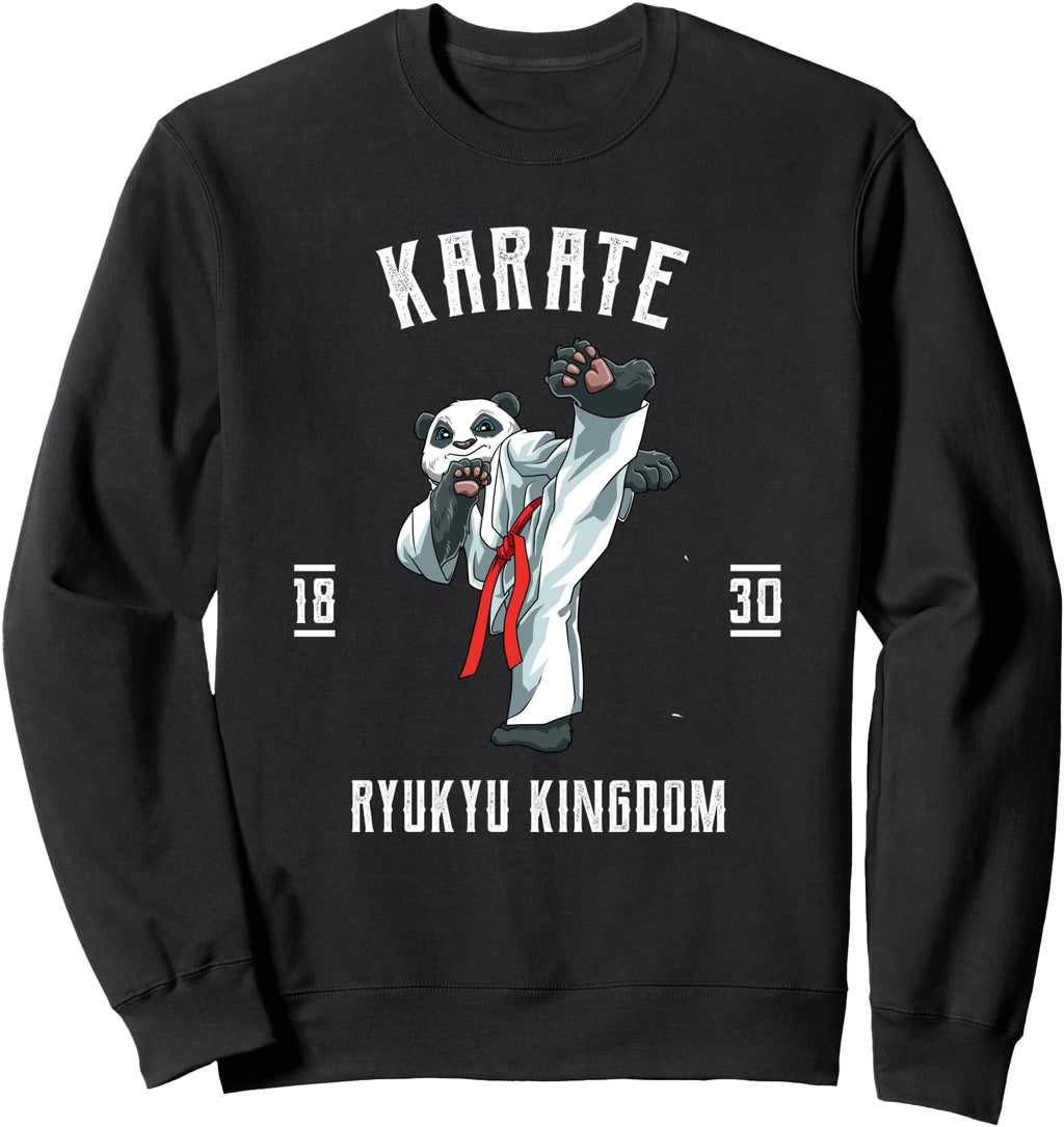 Exclusive Karate Panda Karate Sweatshirt - Aesthetic Graphic Unisex - T-Shirt, Sweatshirt, Hoodie