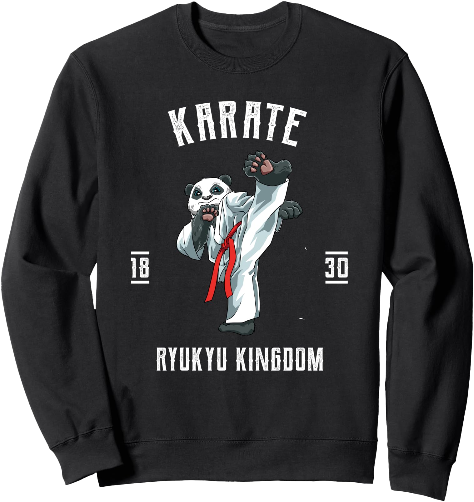 Exclusive Karate Panda Karate Sweatshirt - Aesthetic Graphic Unisex - T-Shirt, Sweatshirt, Hoodie