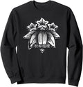 Original Autumn Bellflower Kamon T-Shirt - Minimalist Print for Adults - T-Shirt, Sweatshirt, Hoodie