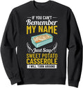 Authentic Sweet Potato Casserole Sweatshirt - Novelty Apparel Men Women - T-Shirt, Sweatshirt, Hoodie