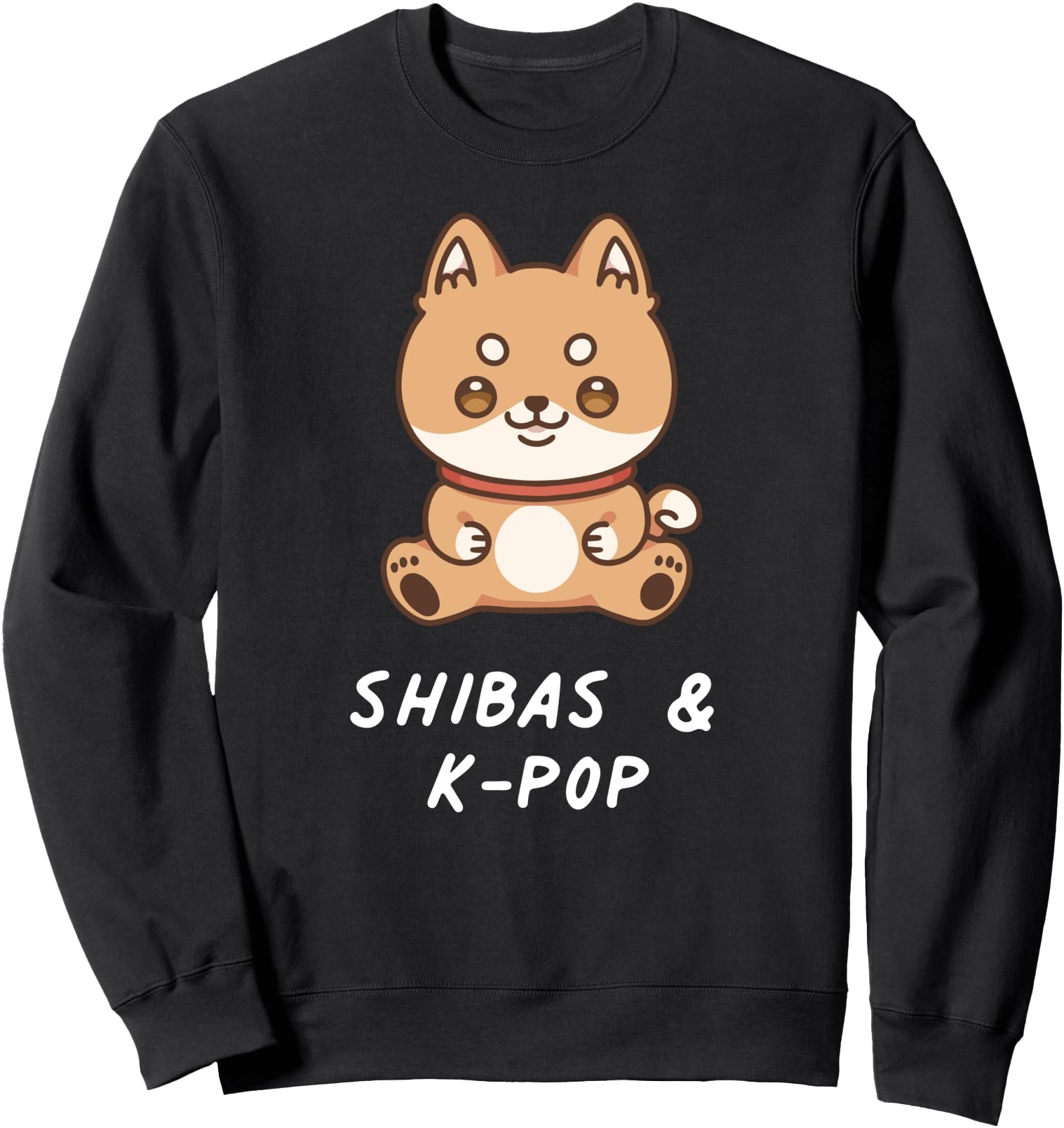 Original Shibas K Pop Kawaii Shiba Hoodie - Graphic Print for Adults - T-Shirt, Sweatshirt, Hoodie