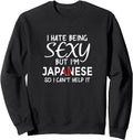 Authentic Being Sexy Japanese Japan Sweatshirt - Trendy Graphic Unisex - T-Shirt, Sweatshirt, Hoodie