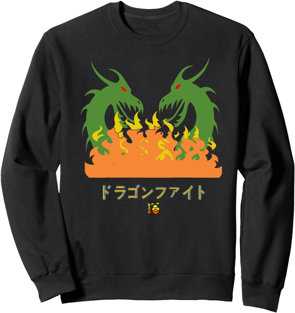 Handcrafted Two Green Japanese Dragons T-Shirt - Trendy Graphic Men Women - T-Shirt, Sweatshirt, Hoodie