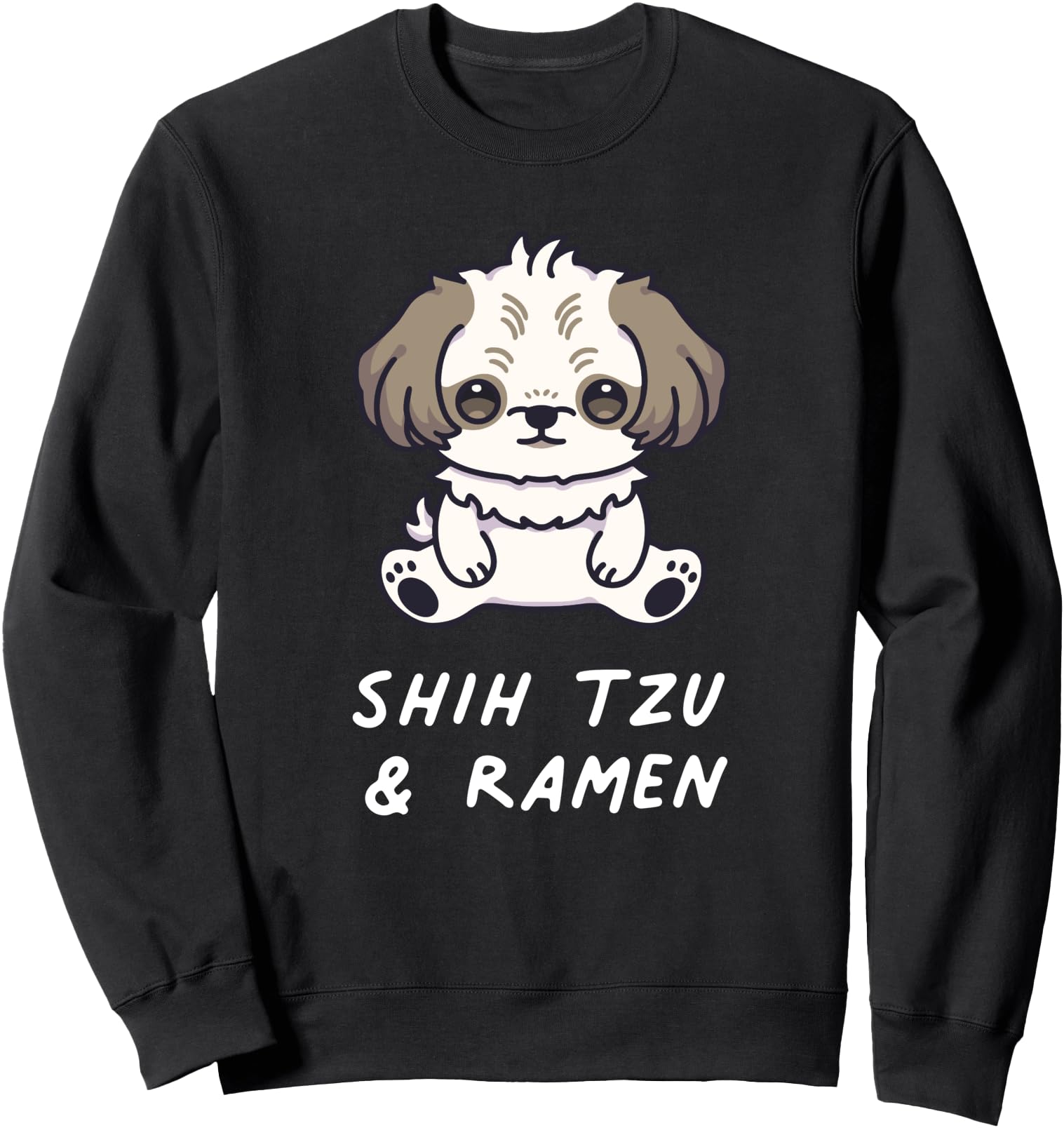 Exclusive Shih Tzu Ramen Food Kawaii Hoodie - Streetwear Style Men Women - T-Shirt, Sweatshirt, Hoodie