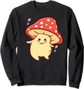 Kawaii Anime Mushroom Fly Agaric Hoodie - Fun Novelty Design Unisex - T-Shirt, Sweatshirt, Hoodie