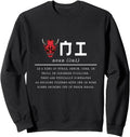 Authentic Oni Definition Japanese Sweatshirt - Minimalist Print for Adults - T-Shirt, Sweatshirt, Hoodie
