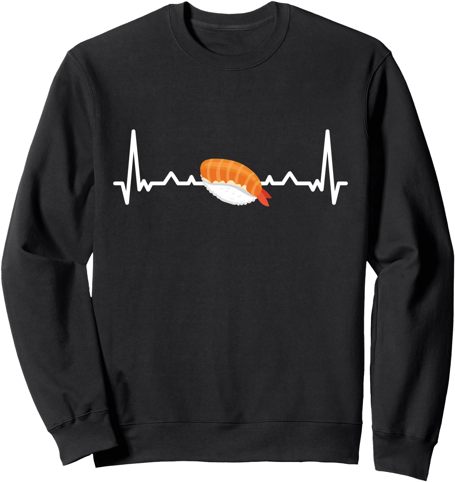 Sushi Heartbeat Sashimi Nigiri Anime Hoodie - Casual Everyday Wear Unisex - T-Shirt, Sweatshirt, Hoodie
