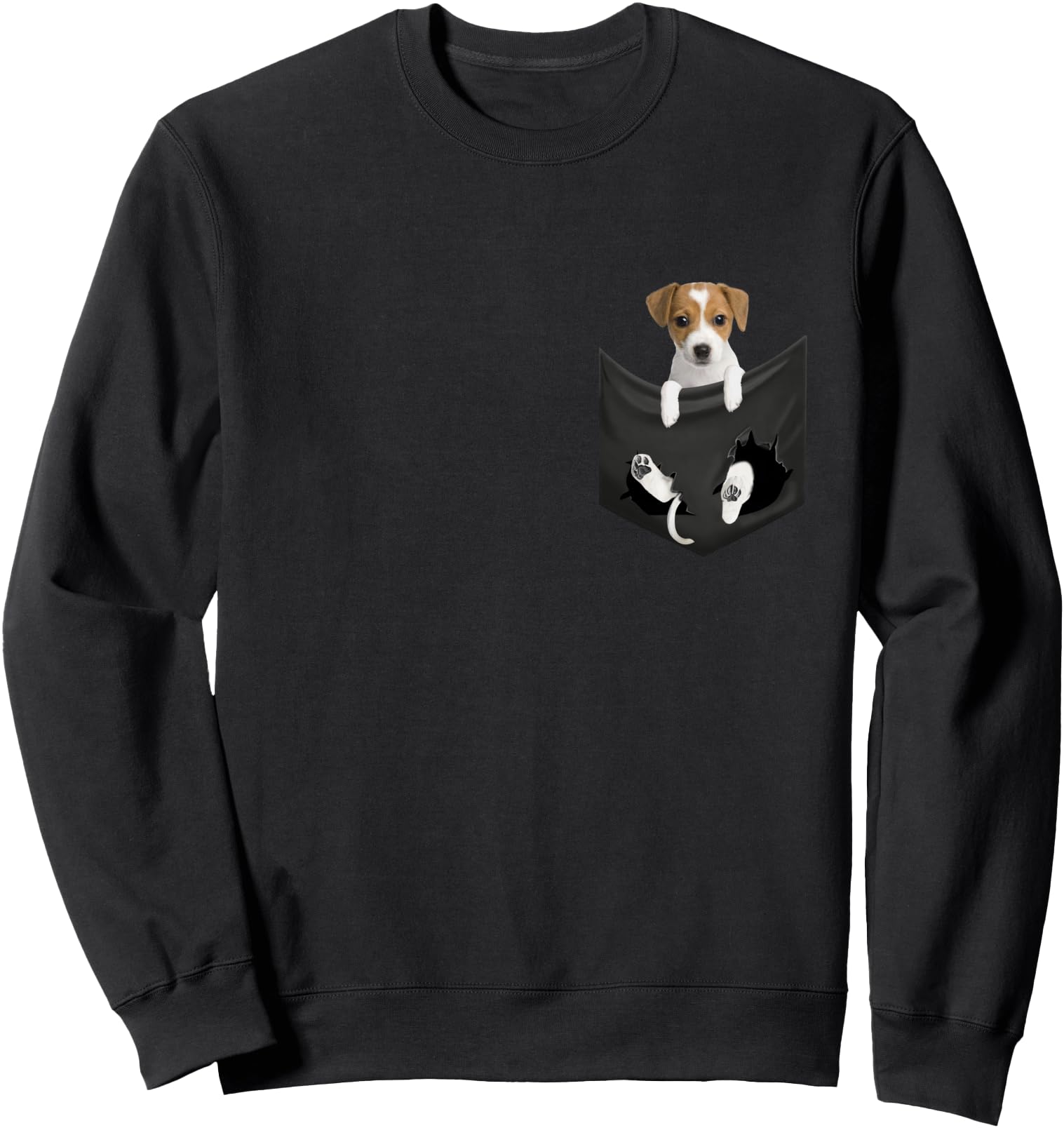 Original Jack Russell Terrier Dog Sweatshirt - Graphic Print for Adults - T-Shirt, Sweatshirt, Hoodie