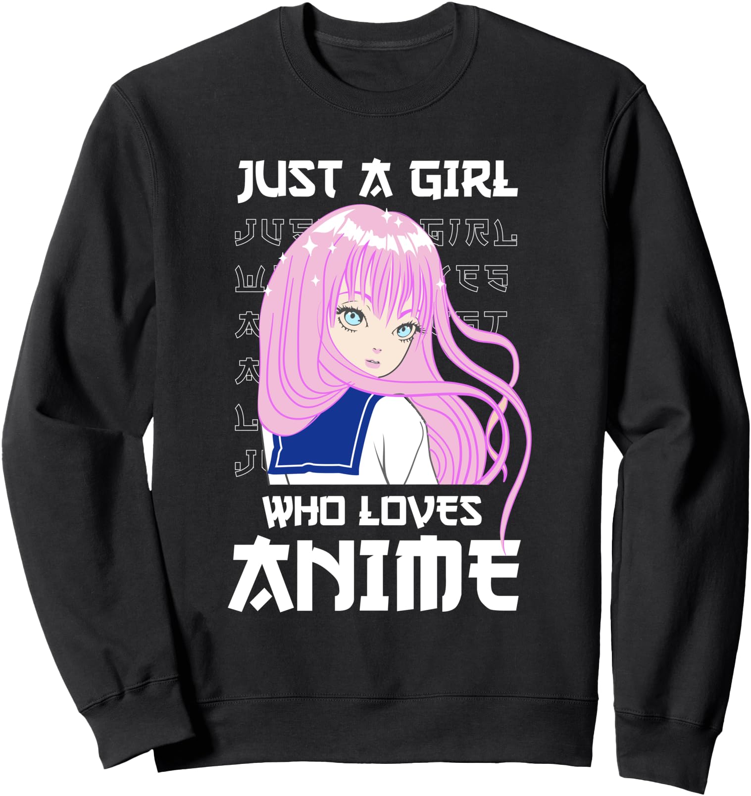 Exclusive Just Who Loves Anime T-Shirt - Casual Everyday Wear Unisex - T-Shirt, Sweatshirt, Hoodie