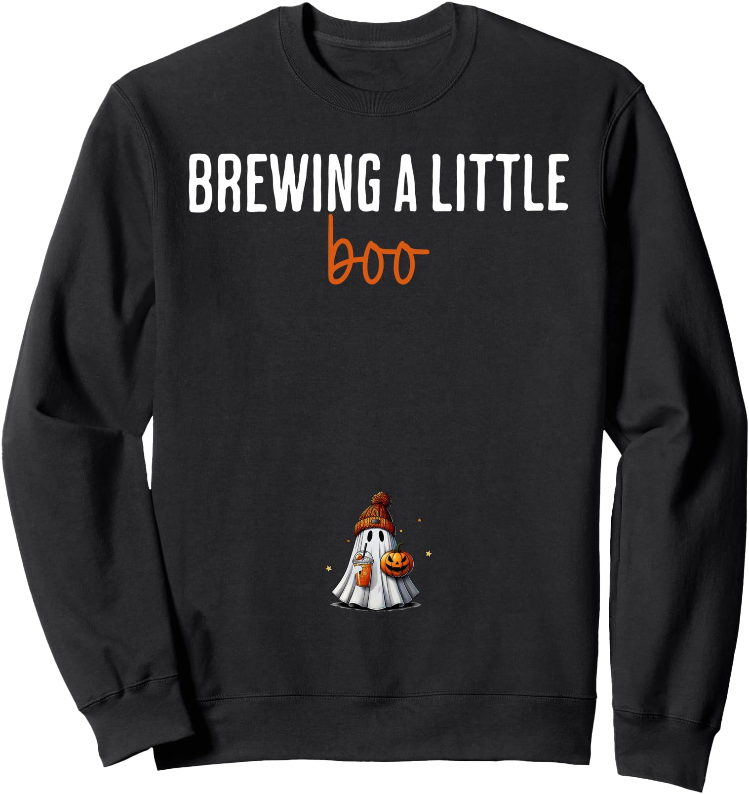 Original Is Brewing Little Boo T-Shirt - Aesthetic Graphic Men Women - T-Shirt, Sweatshirt, Hoodie