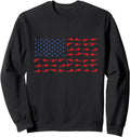 Usa American Flag Koi Fish Pond Carp Hoodie - Minimalist Print Men Women - T-Shirt, Sweatshirt, Hoodie