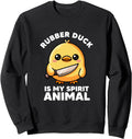 Handcrafted Rubber Duck Is My Spirit Sweatshirt - Novelty Apparel Unisex - T-Shirt, Sweatshirt, Hoodie