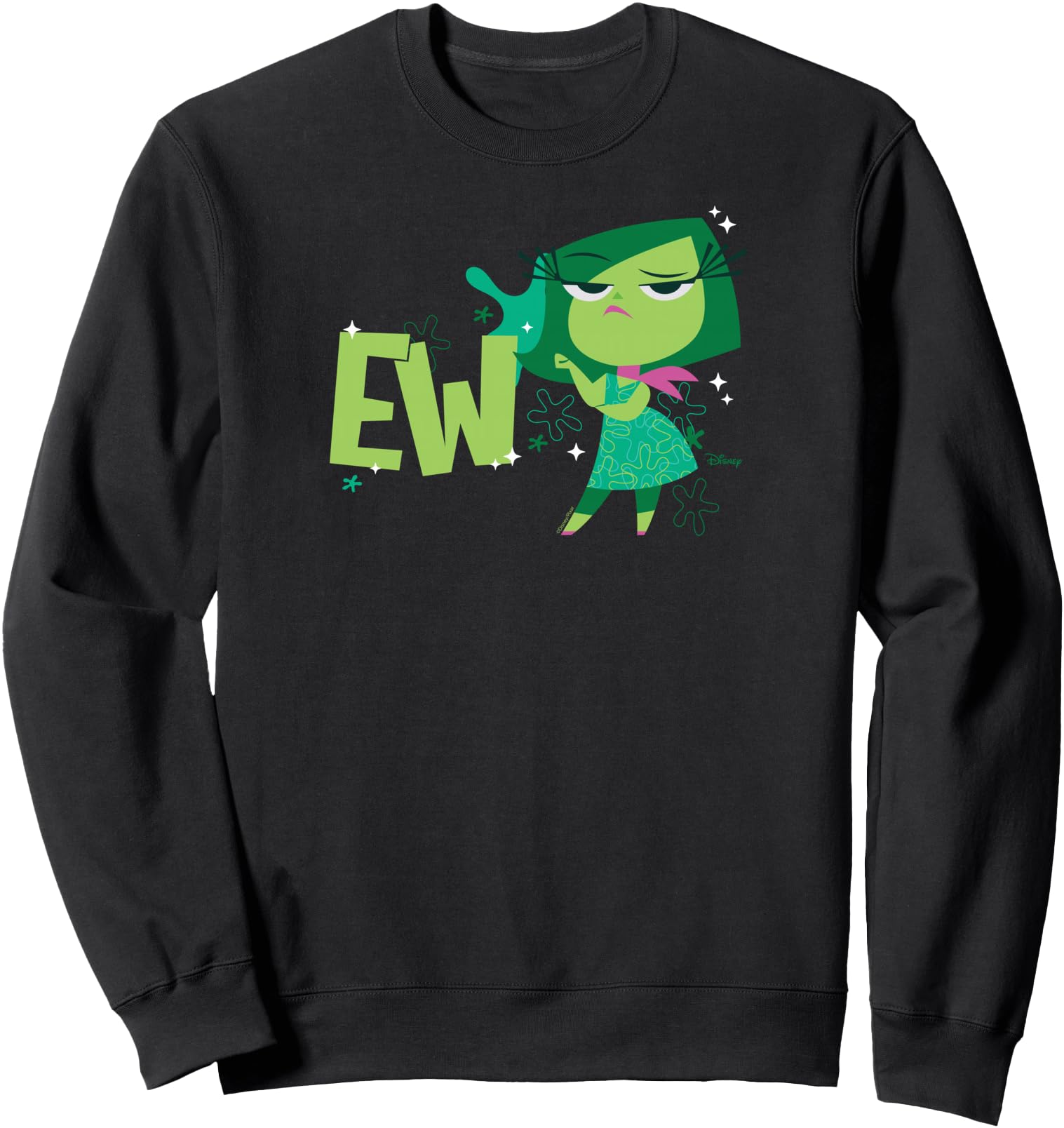 Handcrafted Inside Out 2 Disgust T-Shirt - Custom Art Print Men Women - T-Shirt, Sweatshirt, Hoodie