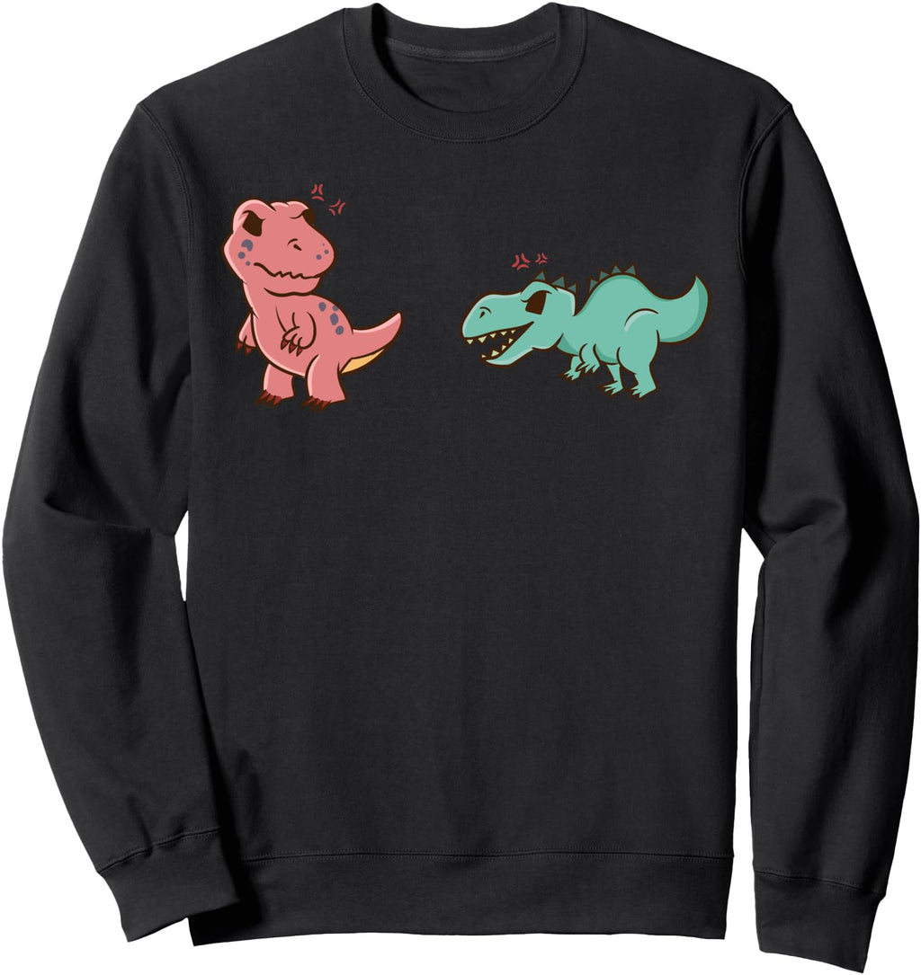 Kawaii Anime Dinosaurs T Rex Aesthetic Sweatshirt - Novelty Apparel Unisex - T-Shirt, Sweatshirt, Hoodie