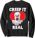 Creep It Real Halloween Creepy Circus T-Shirt - Minimalist Print Unisex - T-Shirt, Sweatshirt, Hoodie