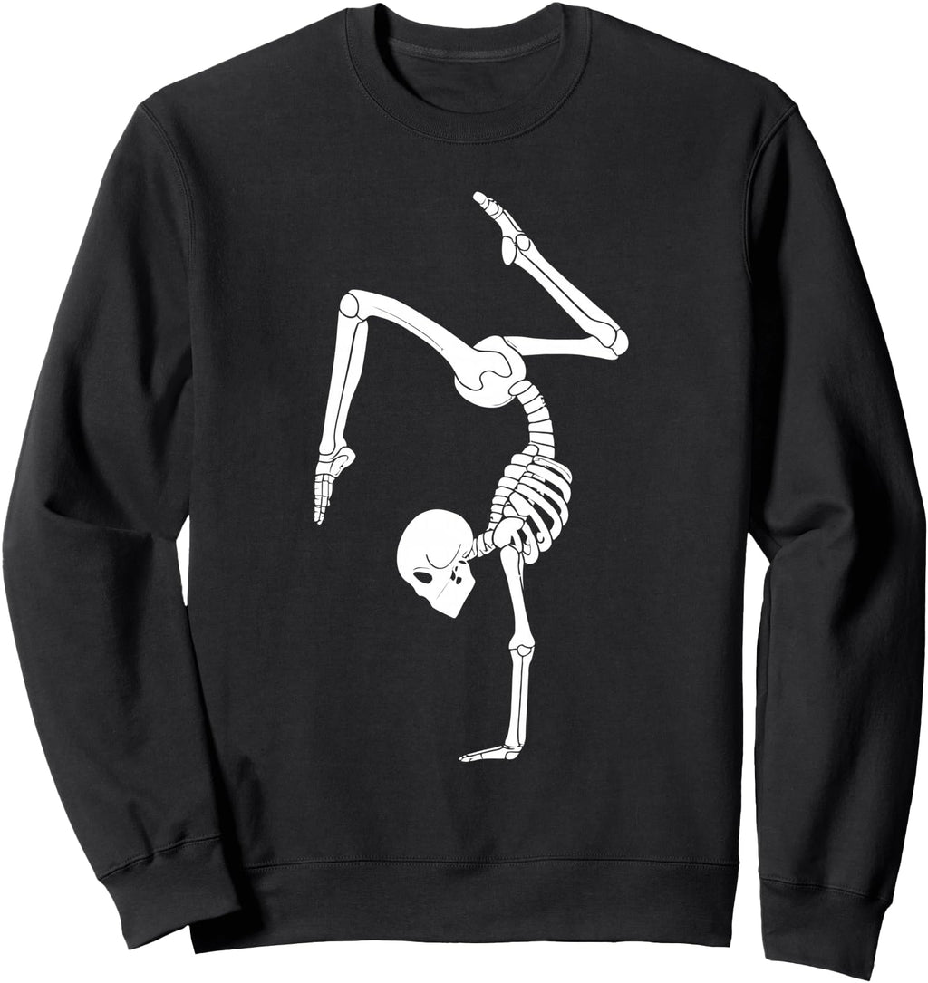 Original Skeleton Gymnastics Halloween T-Shirt - Novelty Apparel Men Women - T-Shirt, Sweatshirt, Hoodie