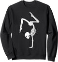Original Skeleton Gymnastics Halloween T-Shirt - Novelty Apparel Men Women - T-Shirt, Sweatshirt, Hoodie