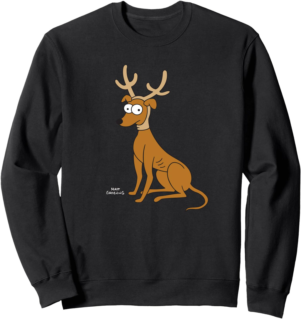 Simpsons Santa S Little Helper Hoodie - Aesthetic Graphic for Adults - T-Shirt, Sweatshirt, Hoodie