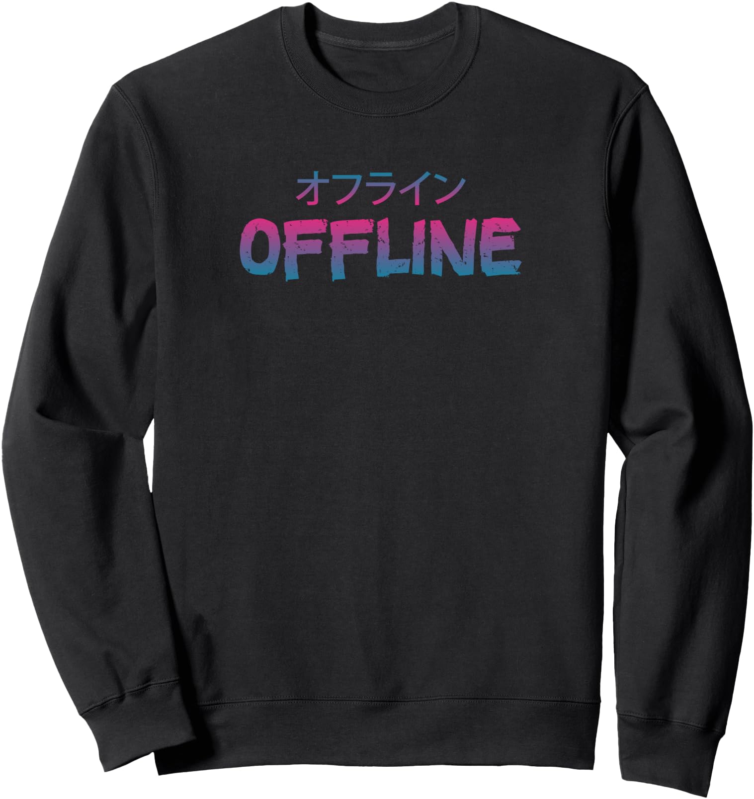 Authentic Ofurain Offline Anime Sweatshirt - Trendy Graphic Men Women - T-Shirt, Sweatshirt, Hoodie