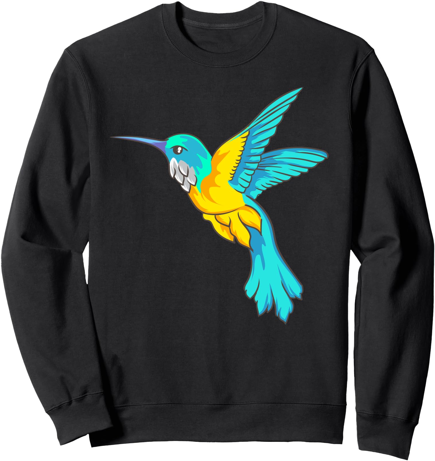 Kawaii Anime Colorful Kingfisher Hoodie - Casual Everyday Wear Men Women - T-Shirt, Sweatshirt, Hoodie