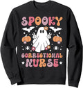 Spooky Correctional Nurse Sweatshirt - Fun Novelty Design for Adults - T-Shirt, Sweatshirt, Hoodie