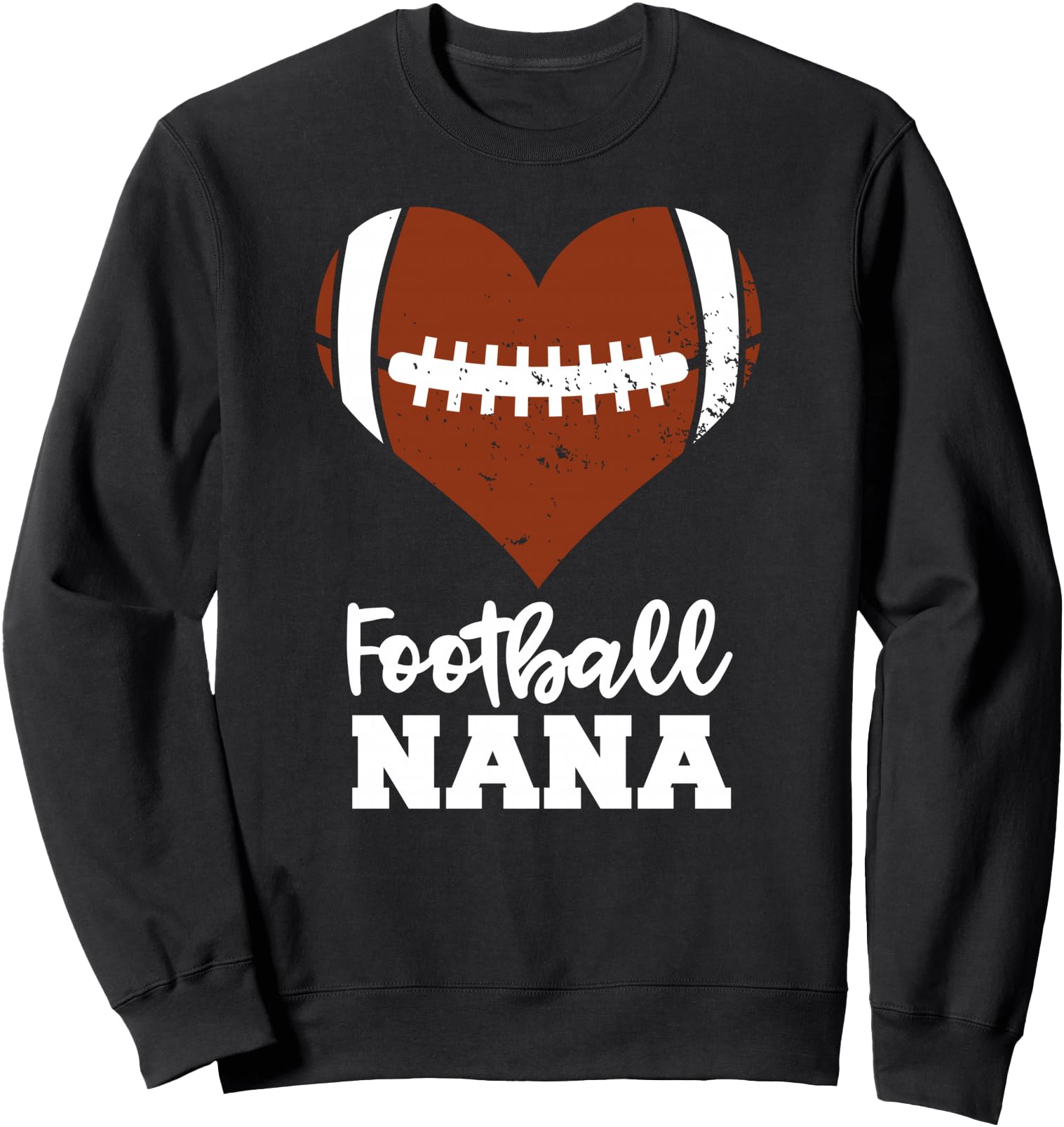Football Nana Heart Football Exclusive Hoodie - Trendy Graphic Men Women - T-Shirt, Sweatshirt, Hoodie