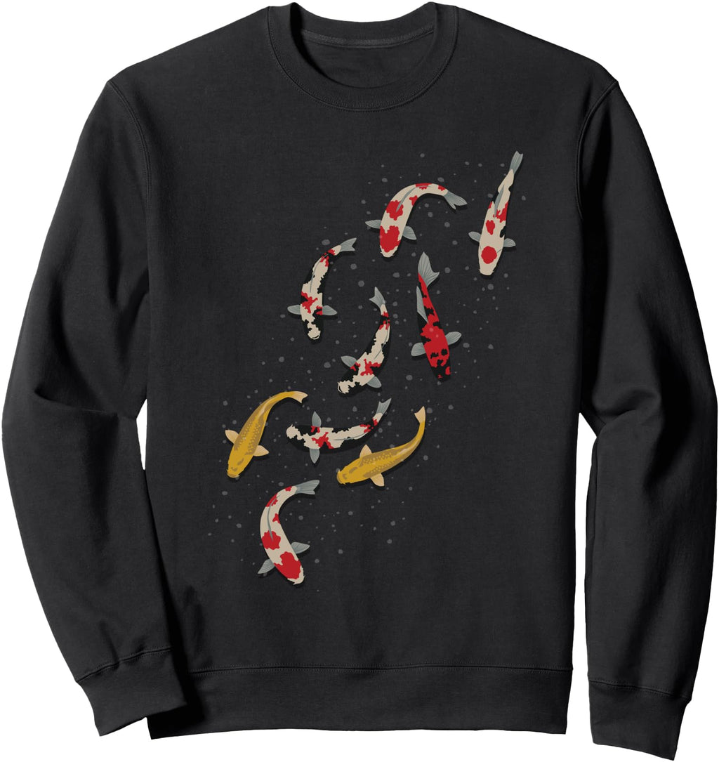 Koi Japanese Carp Japanese Artist Sweatshirt - Casual Everyday Wear Unisex - T-Shirt, Sweatshirt, Hoodie