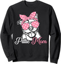 Authentic Pittie Mom Pitbull Mom T-Shirt - Custom Art Print Men Women - T-Shirt, Sweatshirt, Hoodie
