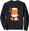 Kawaii Sushi I Love Japanese Food Artist T-Shirt - Graphic Print Unisex - T-Shirt, Sweatshirt, Hoodie