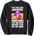Authentic Anime Eat Writing Language Sweatshirt - Graphic Print Unisex - T-Shirt, Sweatshirt, Hoodie