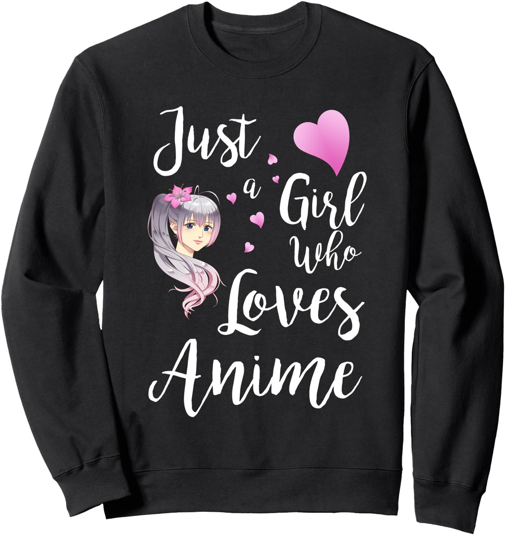Just Who Loves Anime Japanese Adolescent T-Shirt - Novelty Apparel Unisex - T-Shirt, Sweatshirt, Hoodie