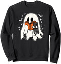Ghost Reading Book Ghost And Cat Hoodie - Casual Everyday Wear Unisex - T-Shirt, Sweatshirt, Hoodie