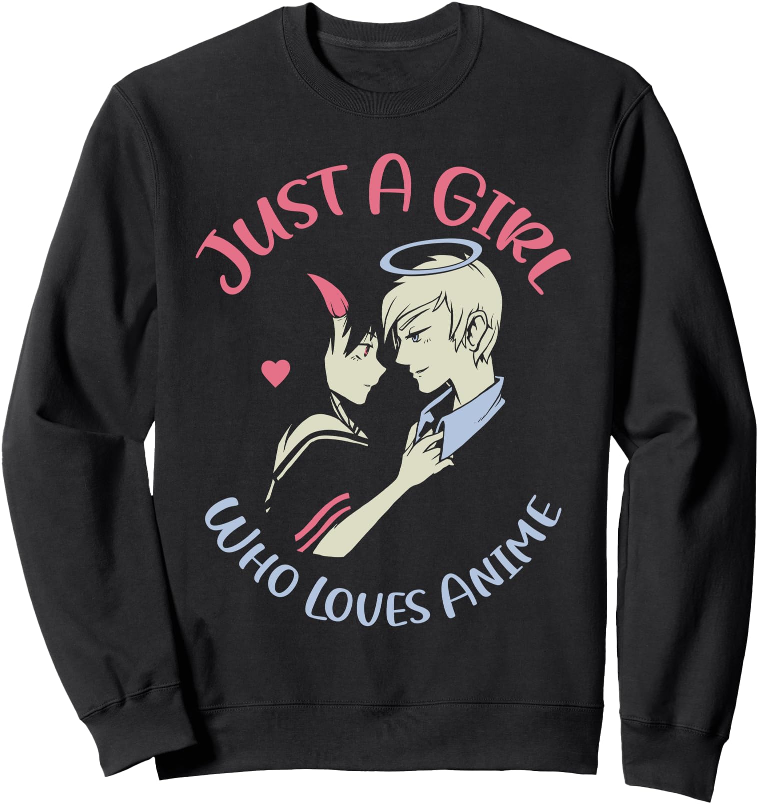 Exclusive Shoujo Just Who Loves Anime Rare Hoodie - Graphic Print Unisex - T-Shirt, Sweatshirt, Hoodie
