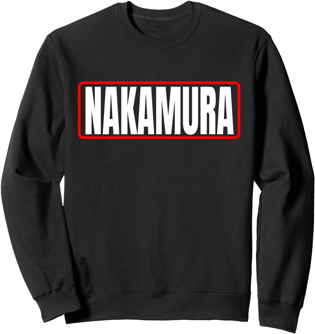 Handcrafted Nakamura Surname Japanese Hoodie - Aesthetic Graphic Unisex - T-Shirt, Sweatshirt, Hoodie
