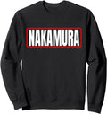 Handcrafted Nakamura Surname Japanese Hoodie - Aesthetic Graphic Unisex - T-Shirt, Sweatshirt, Hoodie