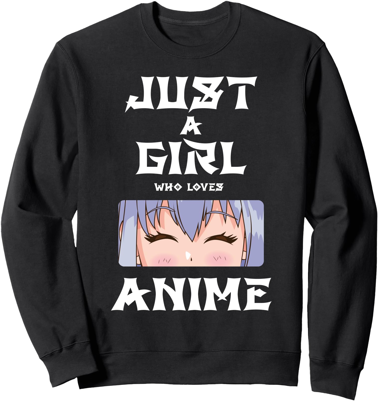 Anime Kawaii Cosplay Manga Otaku Hoodie - Minimalist Print for Adults - T-Shirt, Sweatshirt, Hoodie