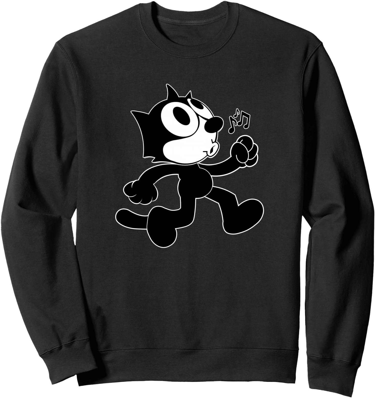 Exclusive Felix Cartoon Whistling And Hoodie - Graphic Print for Adults - T-Shirt, Sweatshirt, Hoodie