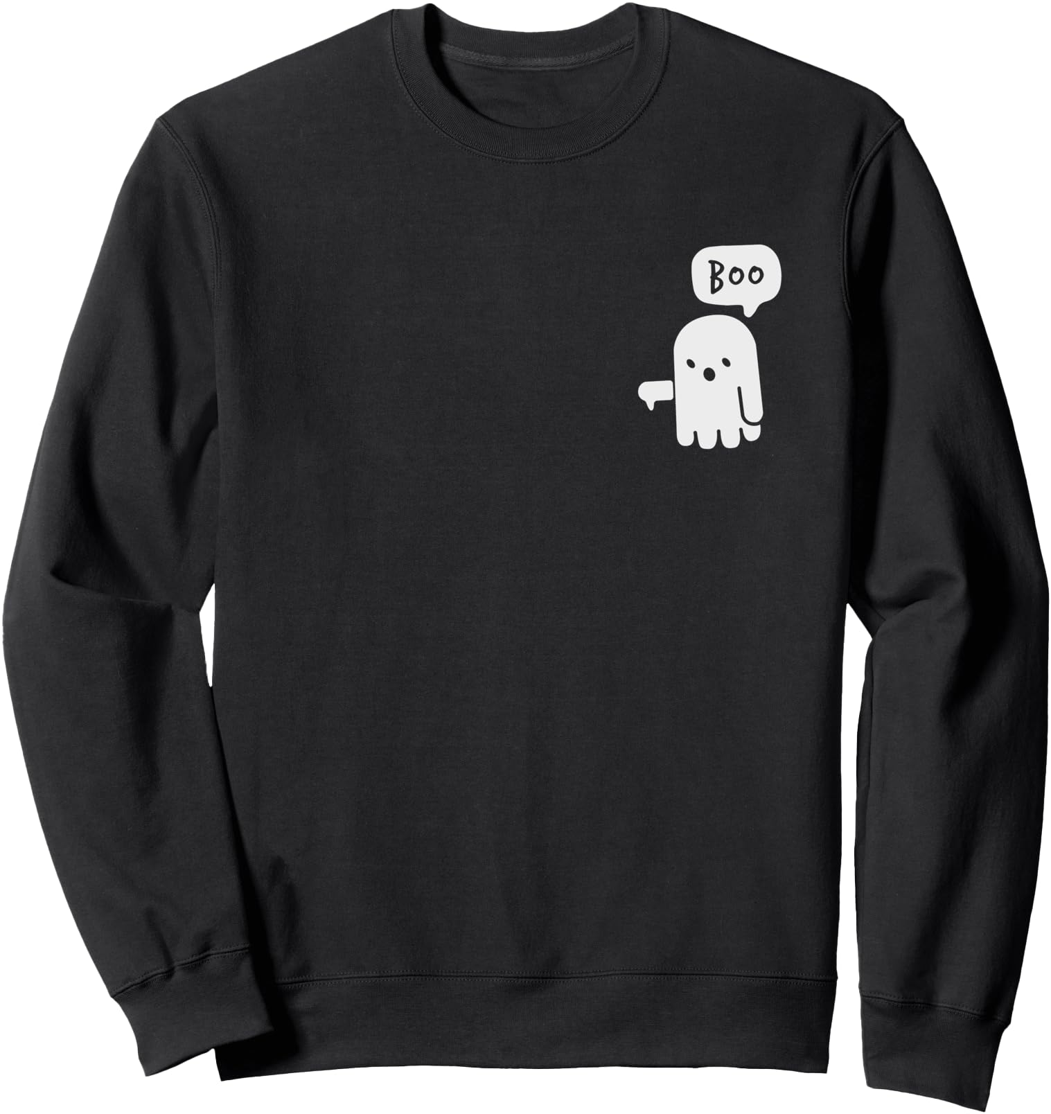 Ghost Dislike Ghost Boo Spooky T-Shirt - Casual Everyday Wear Men Women - T-Shirt, Sweatshirt, Hoodie