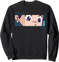 Exclusive Anime Eyes Japan Sweatshirt - Aesthetic Graphic for Adults - T-Shirt, Sweatshirt, Hoodie
