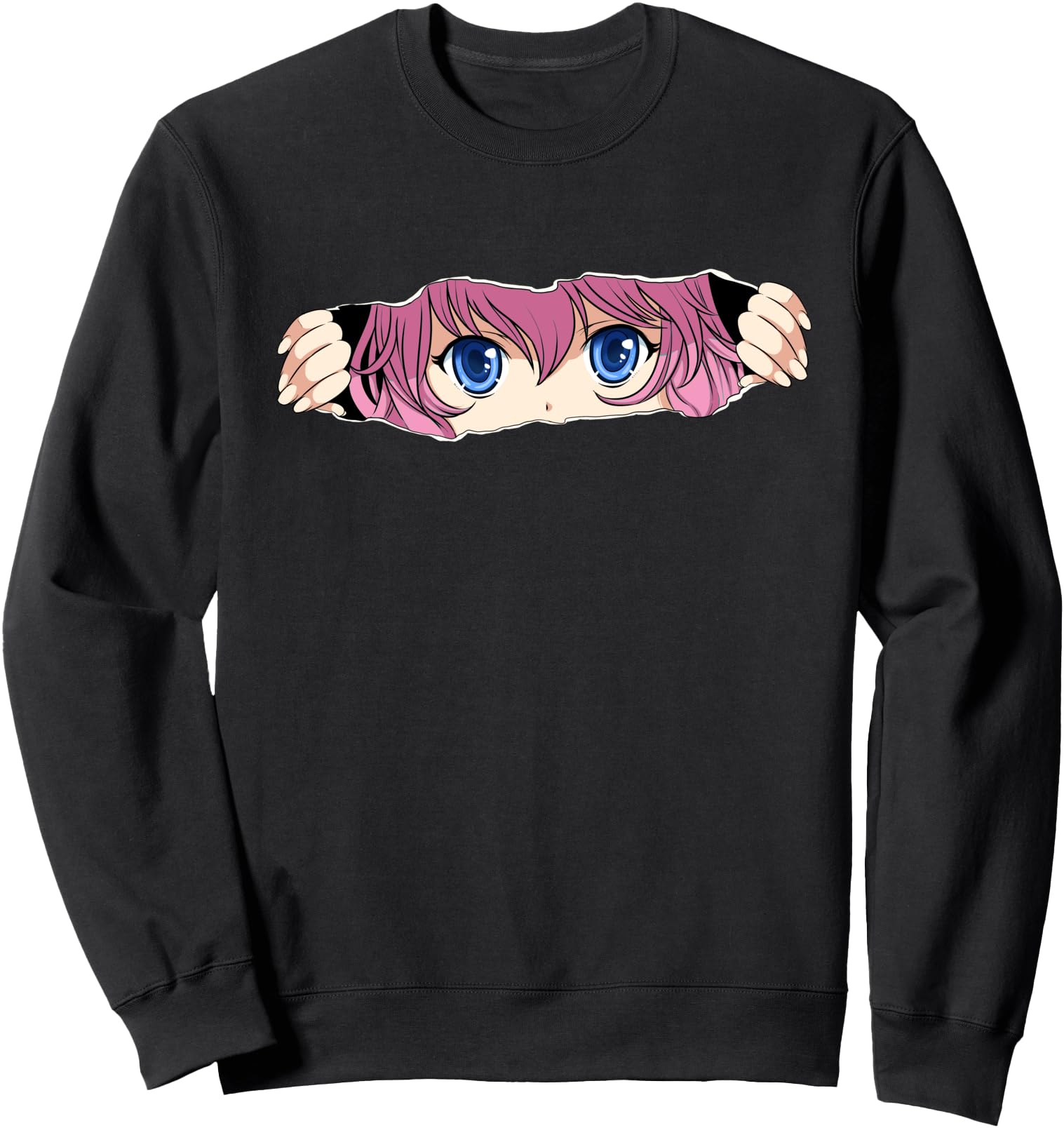 Authentic Anime Eyes Anime Novel Anime T-Shirt - Graphic Print Men Women - T-Shirt, Sweatshirt, Hoodie