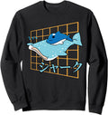 Handcrafted Kawaii Anime Sharks T-Shirt - Novelty Apparel for Adults - T-Shirt, Sweatshirt, Hoodie