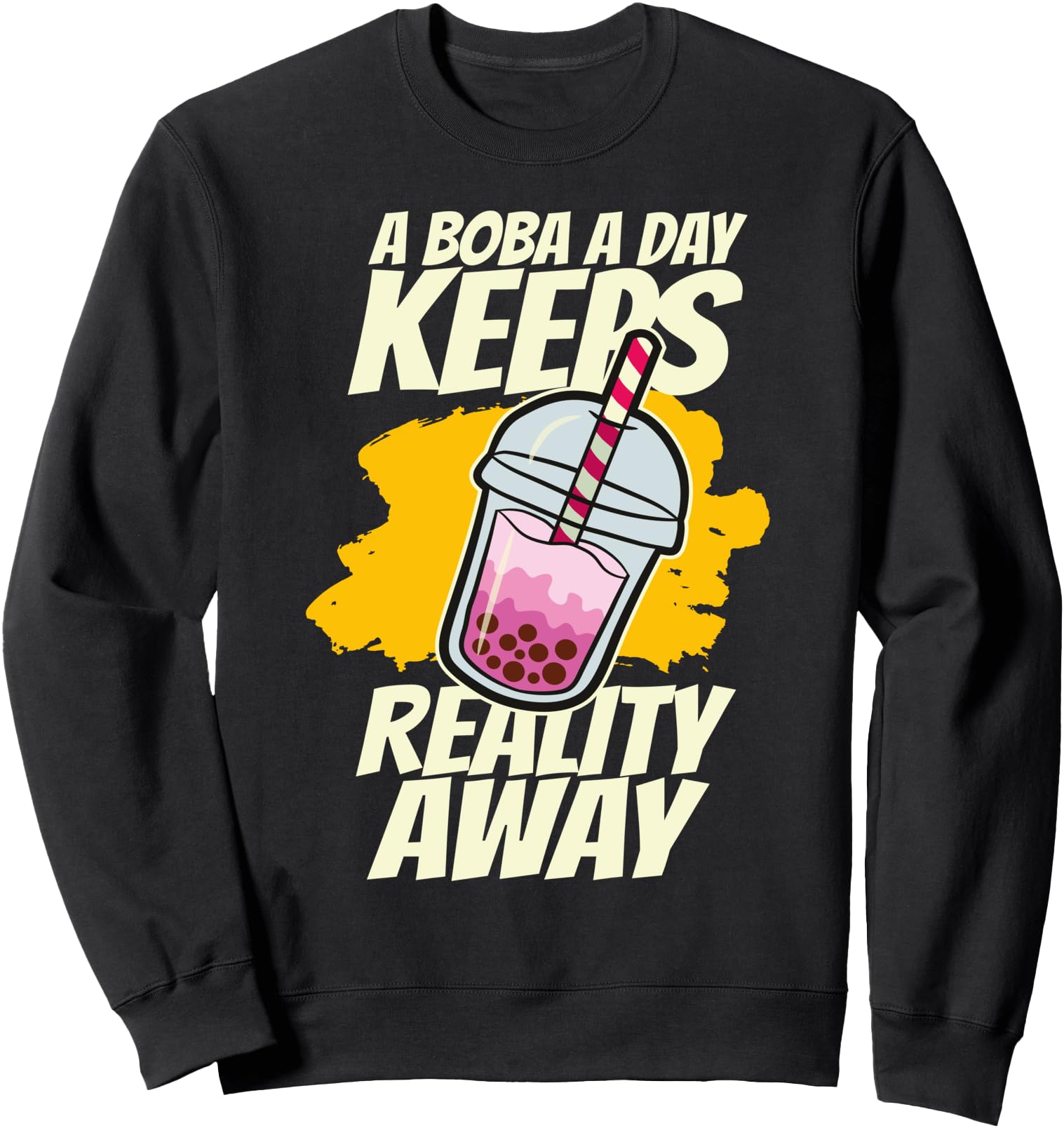 Original Japanese Anime Kawaii Boba Sweatshirt - Novelty Apparel Men Women - T-Shirt, Sweatshirt, Hoodie