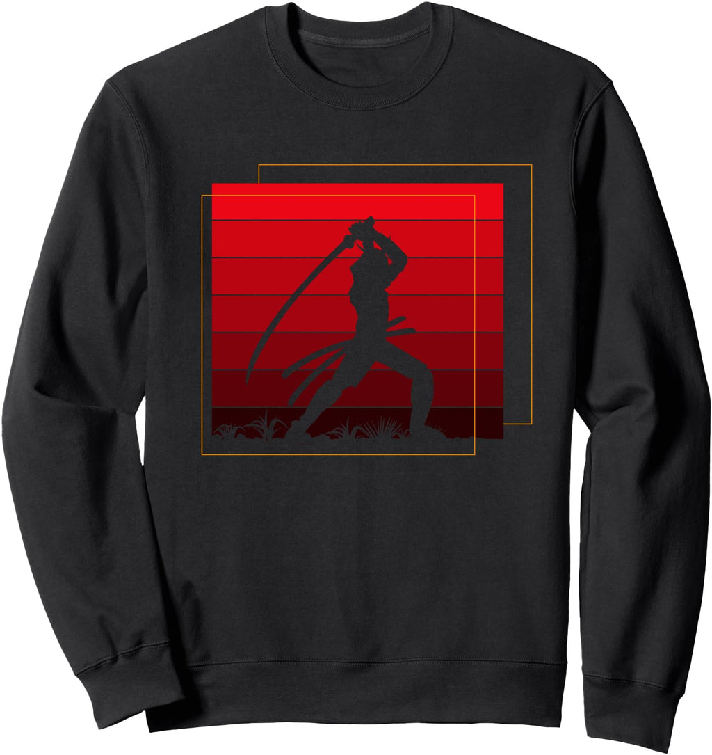 Authentic Japan Geisha And Samurai T-Shirt - Fun Novelty Design for Adults - T-Shirt, Sweatshirt, Hoodie