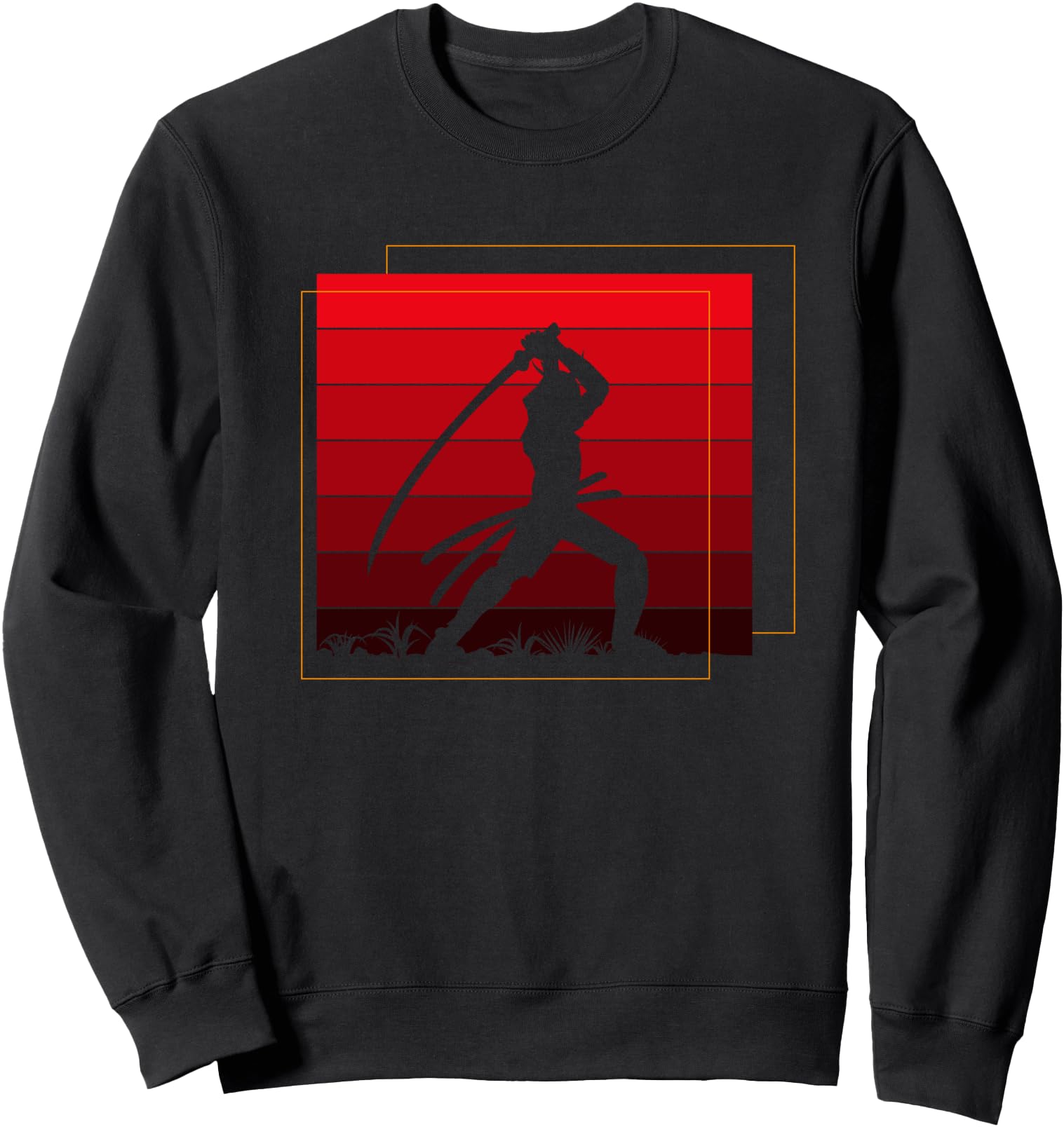 Authentic Japan Geisha And Samurai T-Shirt - Fun Novelty Design for Adults - T-Shirt, Sweatshirt, Hoodie